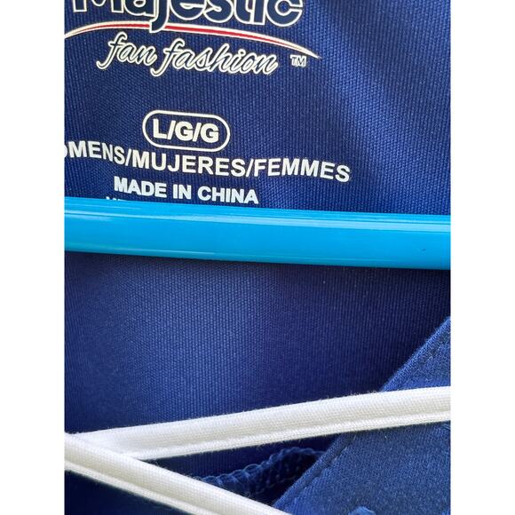 NWT MAGESTIC BRAND SUPERBOWL LIII 53 ATLANTA JERSEY STYLE SHIRT SZ LARGE - Picture 2 of 4